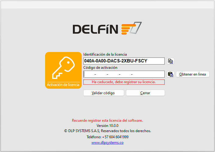 Activicación de licencia