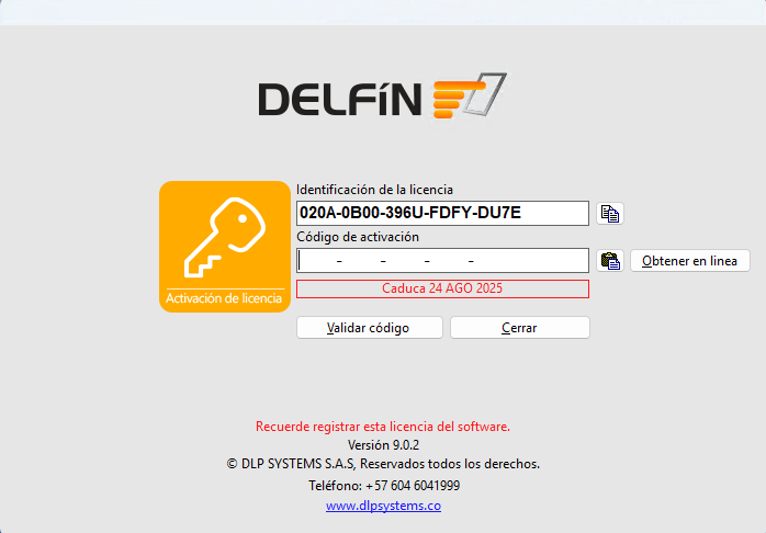 Activicación de licencia