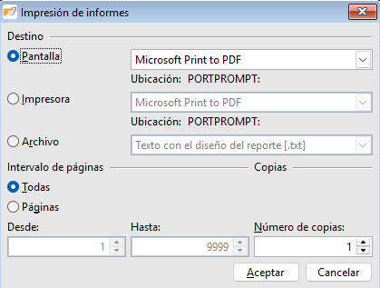 Transaccioens de hoy